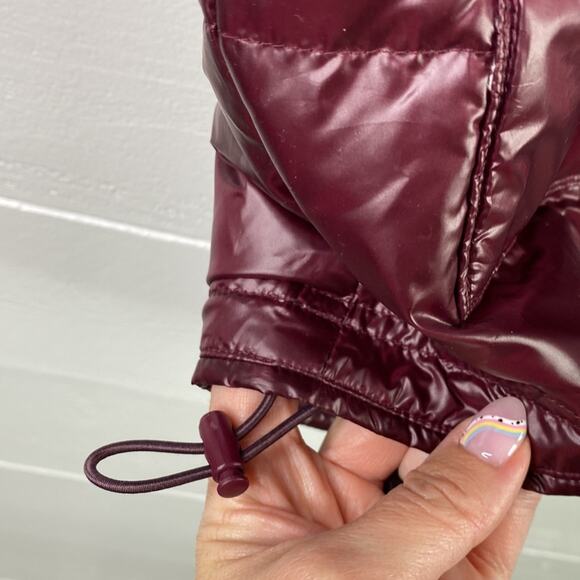 CARVE DESIGNS Maroon Mulberry Portillo Down Water Resistant Jacket Coat Size XS - Picture 10 of 16
